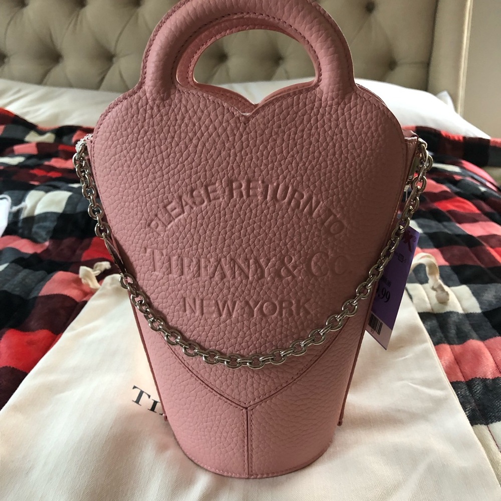 Tiffany & Co. Pink Heart Mini Bag price firm
